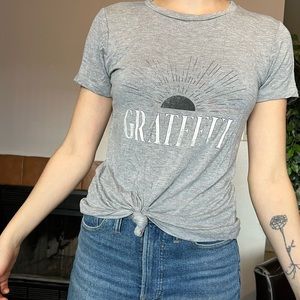 Grey comfy t shift